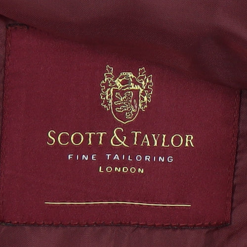 Scott & Taylor Men's Black Blazer Jacket 40 Short