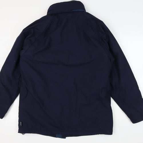 Regatta Men's Blue L Water Resistant Parka Coat
