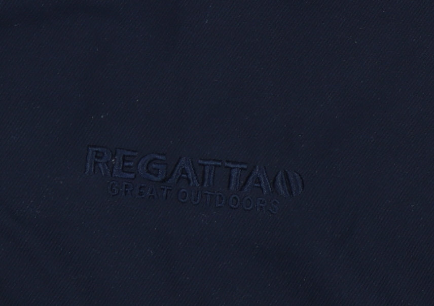 Regatta Men's Blue L Water Resistant Parka Coat