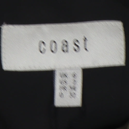 Coast Women's Black & White Mini Dress, Size 8
