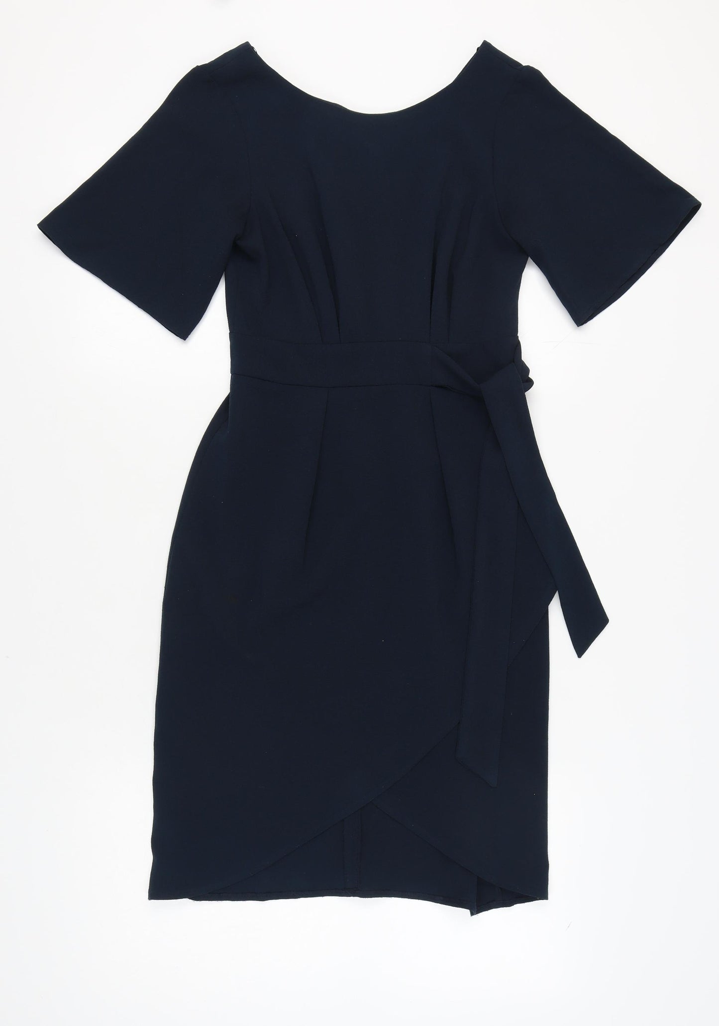 Closet London Women's Black Wrap Dress Size 8
