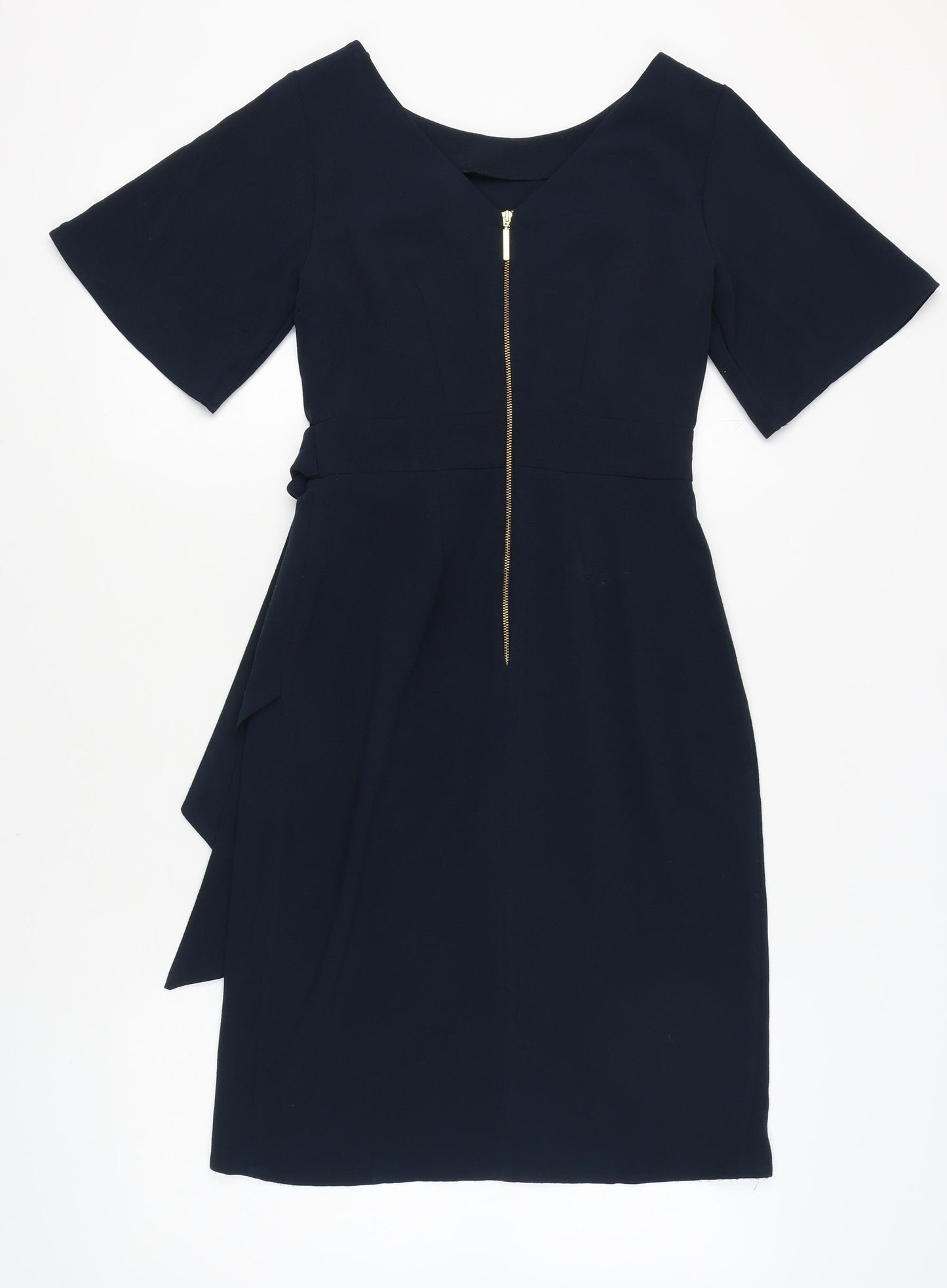 Closet London Women's Black Wrap Dress Size 8