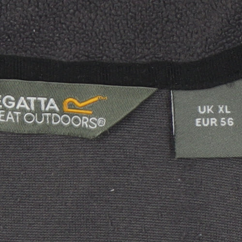 Regatta Men's Black Fleece Pullover Sweatshirt XL
