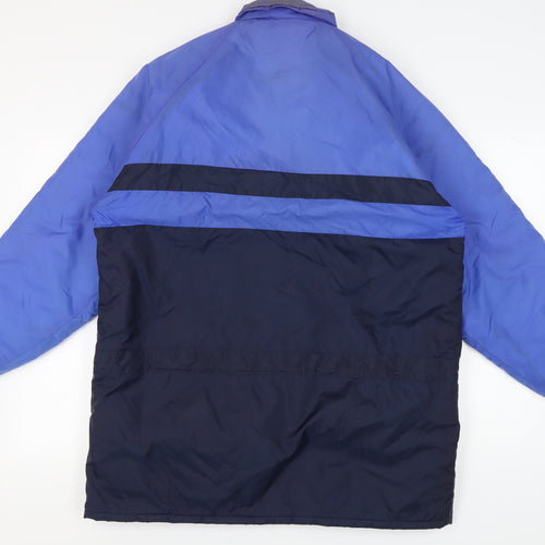 Countrywear Men's Blue Puffer Jacket L Winter
