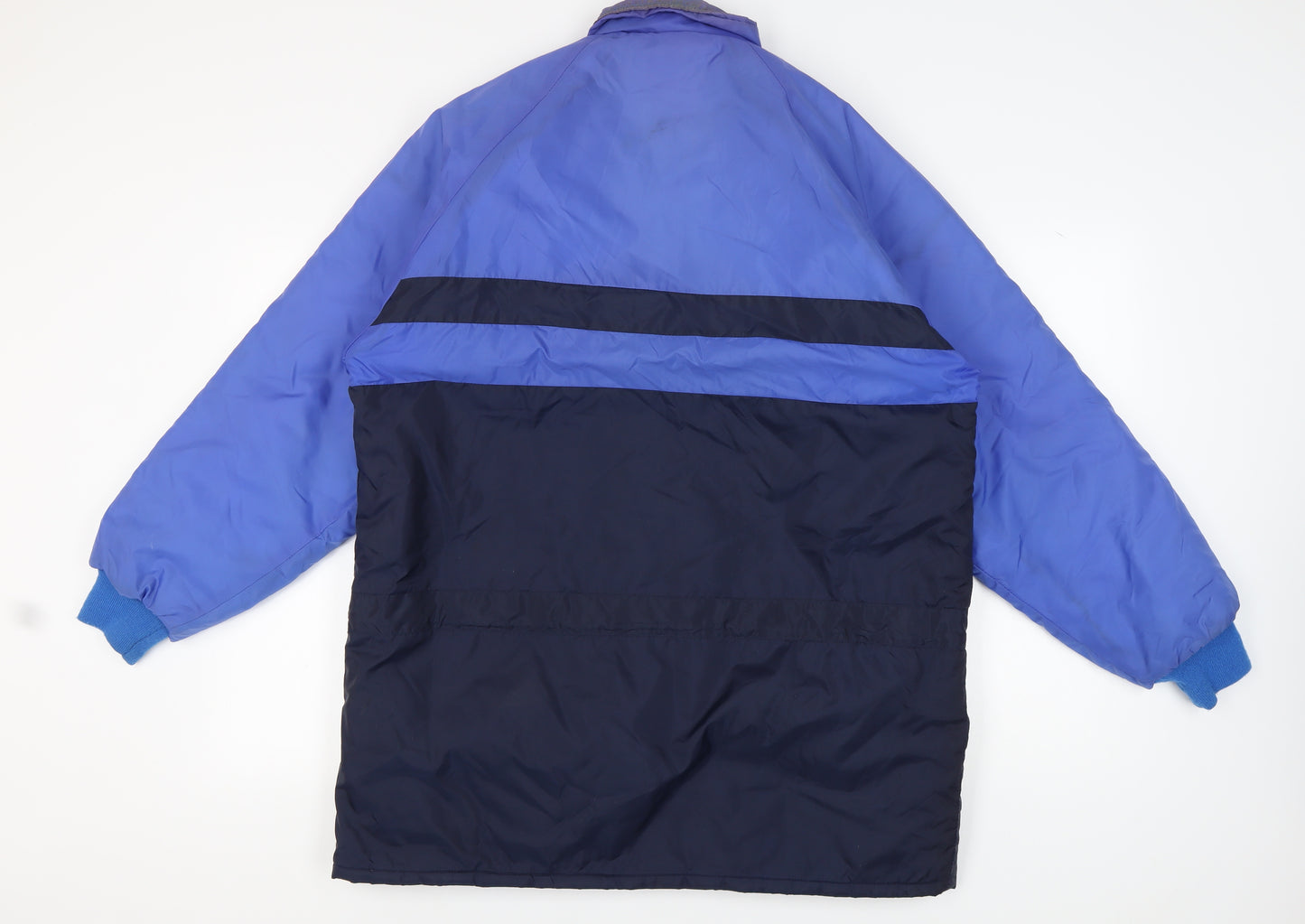 Countrywear Men's Blue Puffer Jacket L Winter