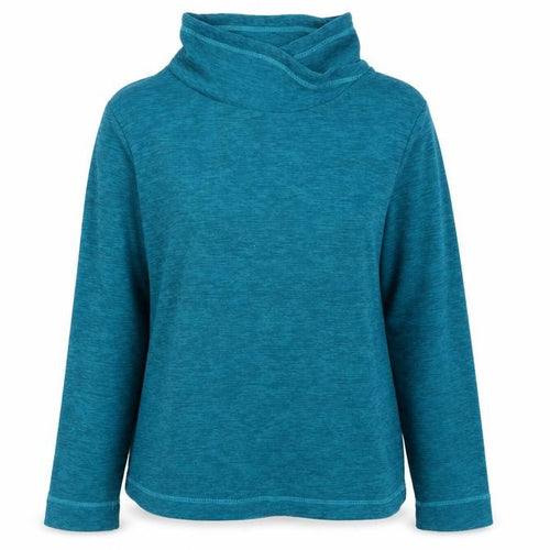 Regatta Women's Blue Sweatshirt M Cowl Neck