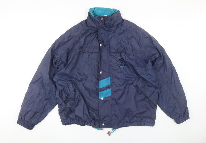 Hi-Tec Men's Blue Large Windbreaker Jacket