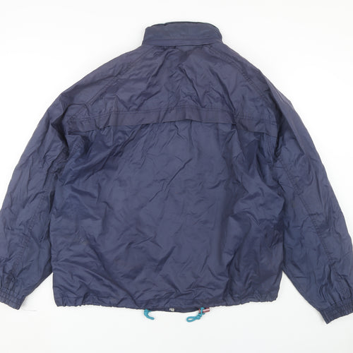 Hi-Tec Men's Blue Large Windbreaker Jacket