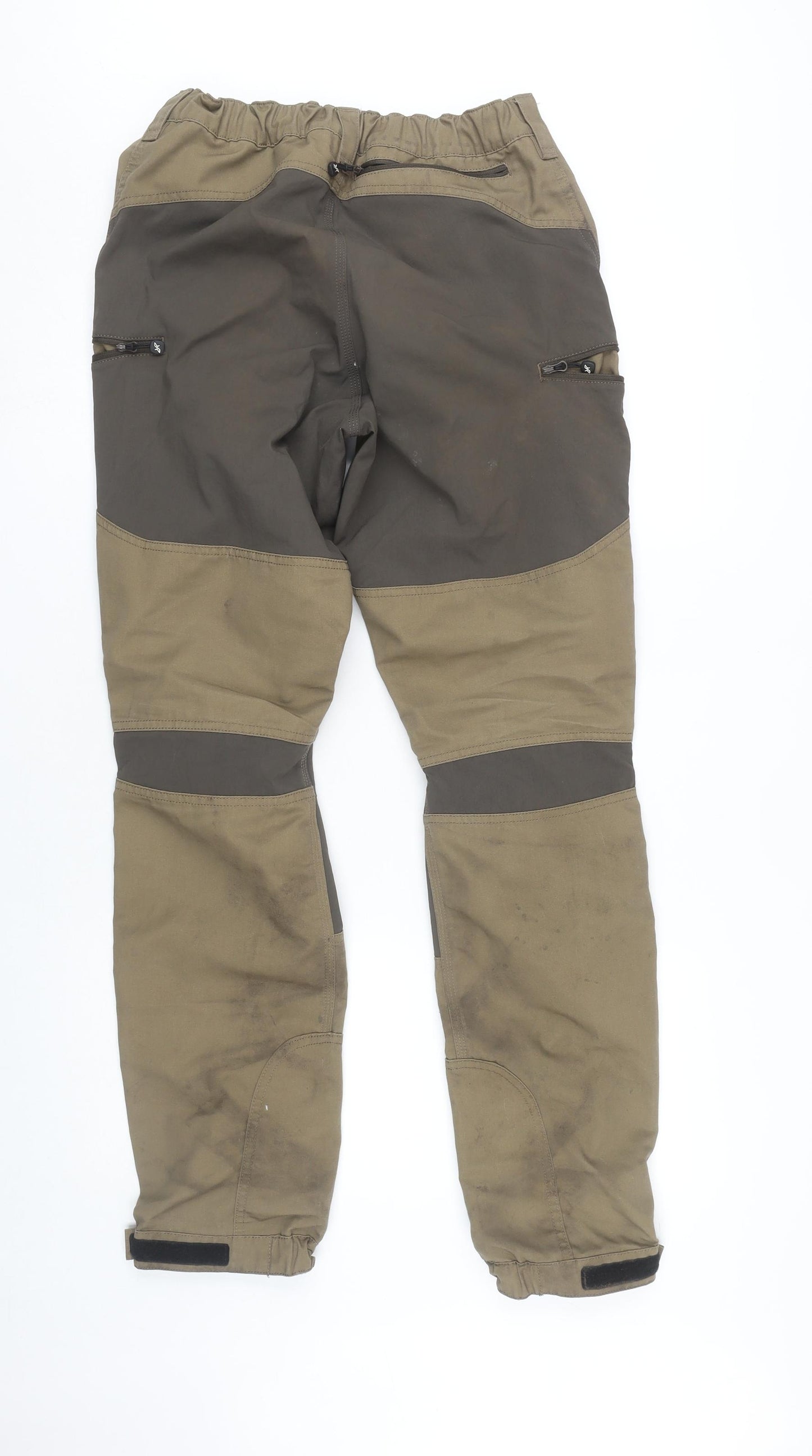 RevolutionRace Men's Brown Cargo Trousers S