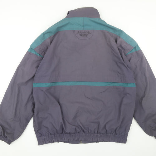 Abbey Sportswear Men's Purple Bomber Jacket L