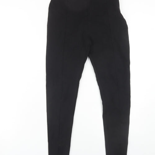Whistles Women's Black Ankle Leggings Size 8