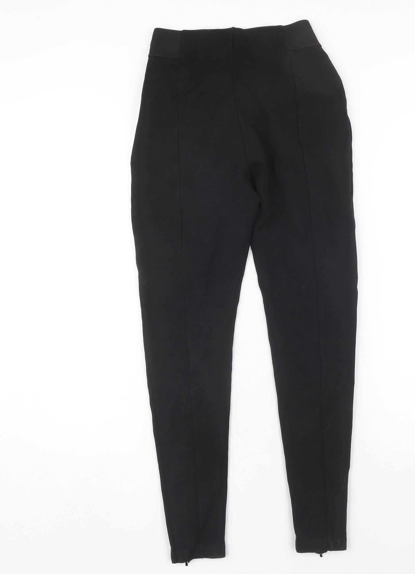 Whistles Women's Black Ankle Leggings Size 8