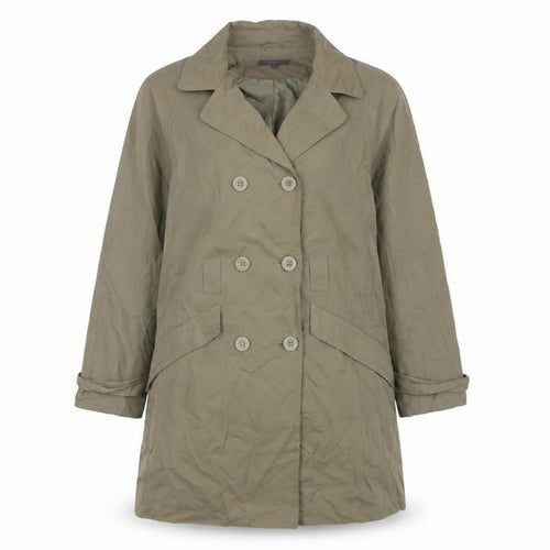Urban Kiabi Green Trench Coat Women Size 10