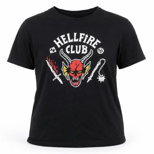 Netflix Stranger Things T-Shirt Black 2XL Unisex Adults