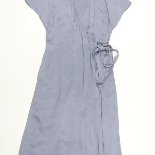 Days Like This Women's Grey Wrap Dress Size 6