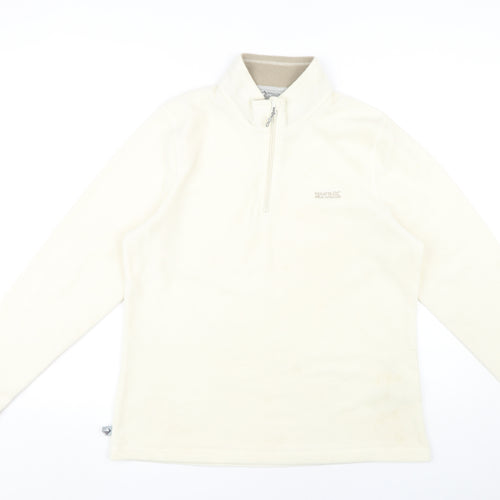 Regatta Women's Ivory 1/4 Zip Pullover Sweatshirt 16