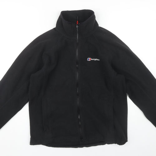 Berghaus Men's Black Fleece Jacket L Full Zip Casual