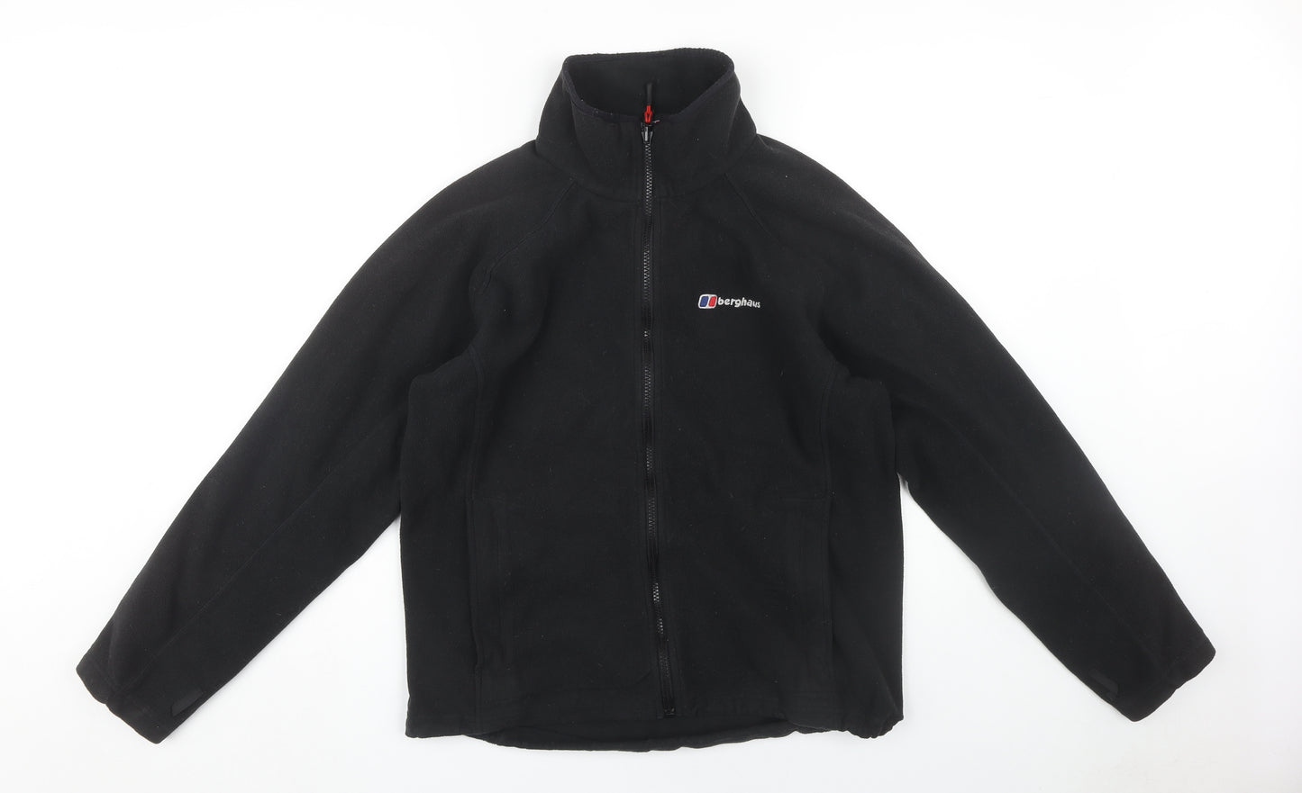 Berghaus Men's Black Fleece Jacket L Full Zip Casual