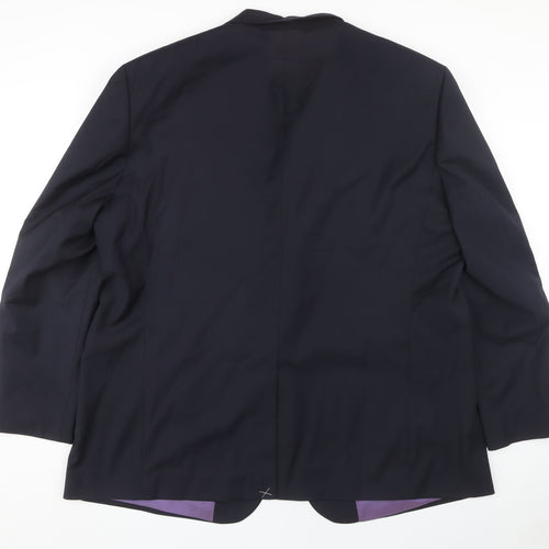 Brook Taverner Men's Blue Regular Fit Suit Jacket 52R