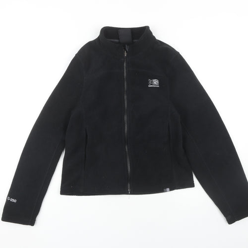 Karrimor Boys Black Basic Jacket, 13 Years, Full Zip