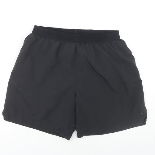 Nike Men's Black Athletic Dri-Fit Shorts Size L