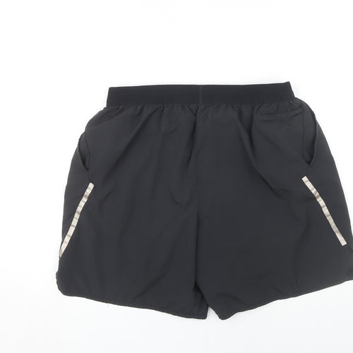 Nike Men's Black Athletic Dri-Fit Shorts Size L