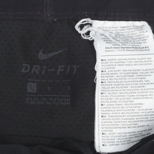 Nike Men's Black Athletic Dri-Fit Shorts Size L