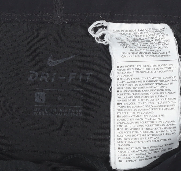 Nike Men's Black Athletic Dri-Fit Shorts Size L