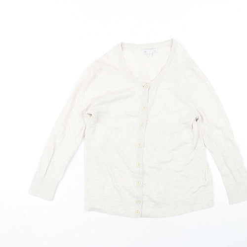 Gap Women's Ivory XS Cardigan Button Knit V-Neck