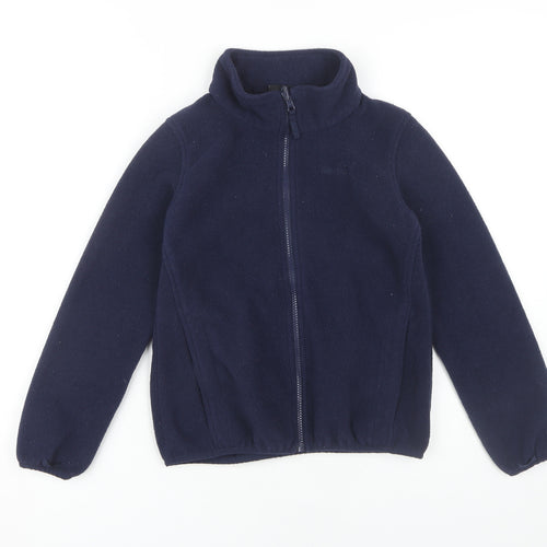 Peter Storm Boys Blue Basic Jacket, 9-10 Years, Full Zip