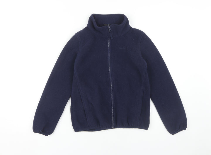 Peter Storm Boys Blue Basic Jacket, 9-10 Years, Full Zip