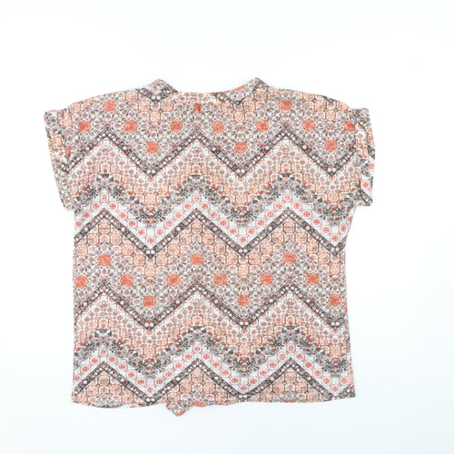 Wallis Women's Multicoloured Geometric Blouse M