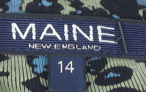 Maine Women's Multicoloured Floral Blouse Size 14