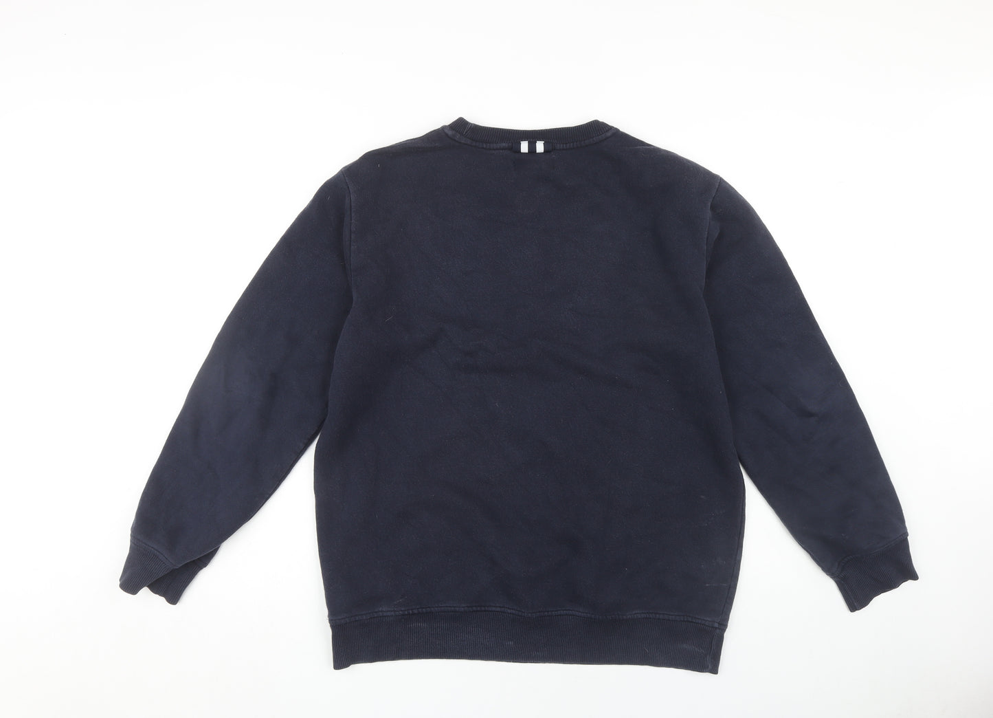 Adidas Men's Blue Pullover Sweatshirt Medium