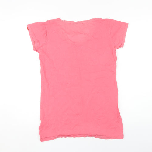 Kangol Women's Pink Basic T-Shirt Size 10