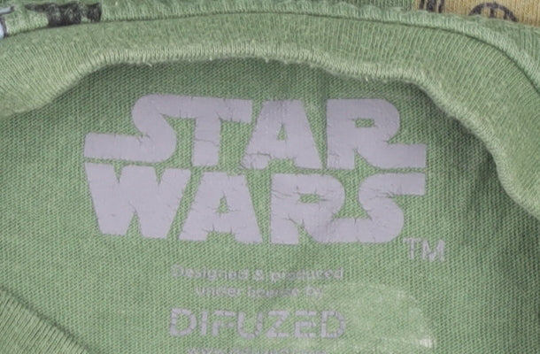 Next Boys Star Wars Green T-Shirt 5 Years Graphic Print