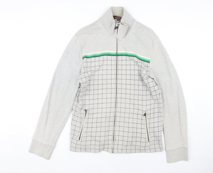 Ben Sherman Men's Full Zip Sweatshirt, Size Large.