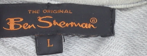 Ben Sherman Men's Full Zip Sweatshirt, Size Large.