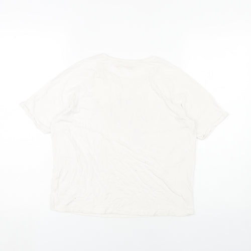 Pineapple Girls White T-Shirt 11-12 Years Basic Logo