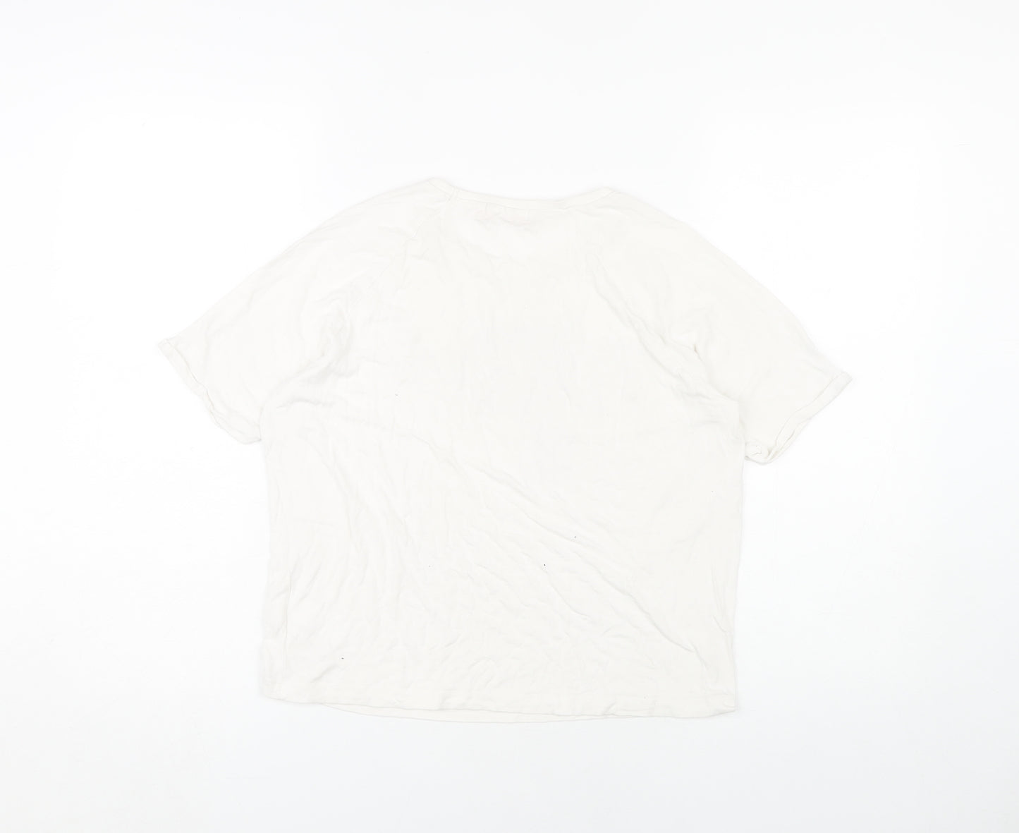 Pineapple Girls White T-Shirt 11-12 Years Basic Logo