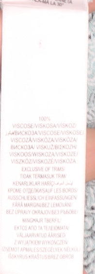 RJR John Rocha Women's Blue A-Line Collared Dress