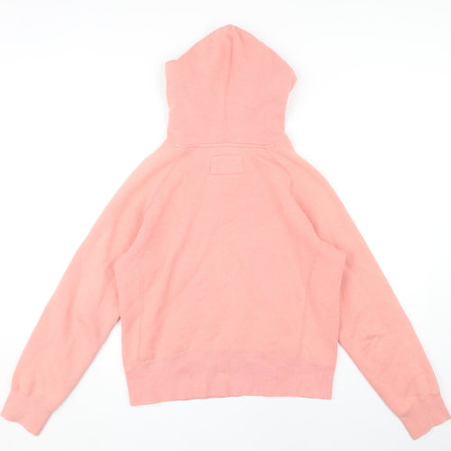 Hurley Women's Pink Hoodie Size M with Logo Accent