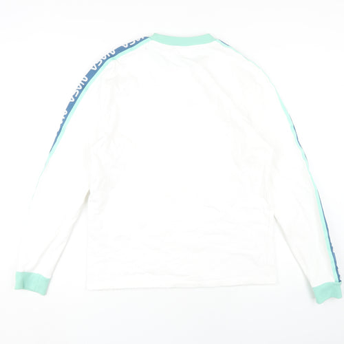 NASA Unisex White Pullover Sweatshirt S
