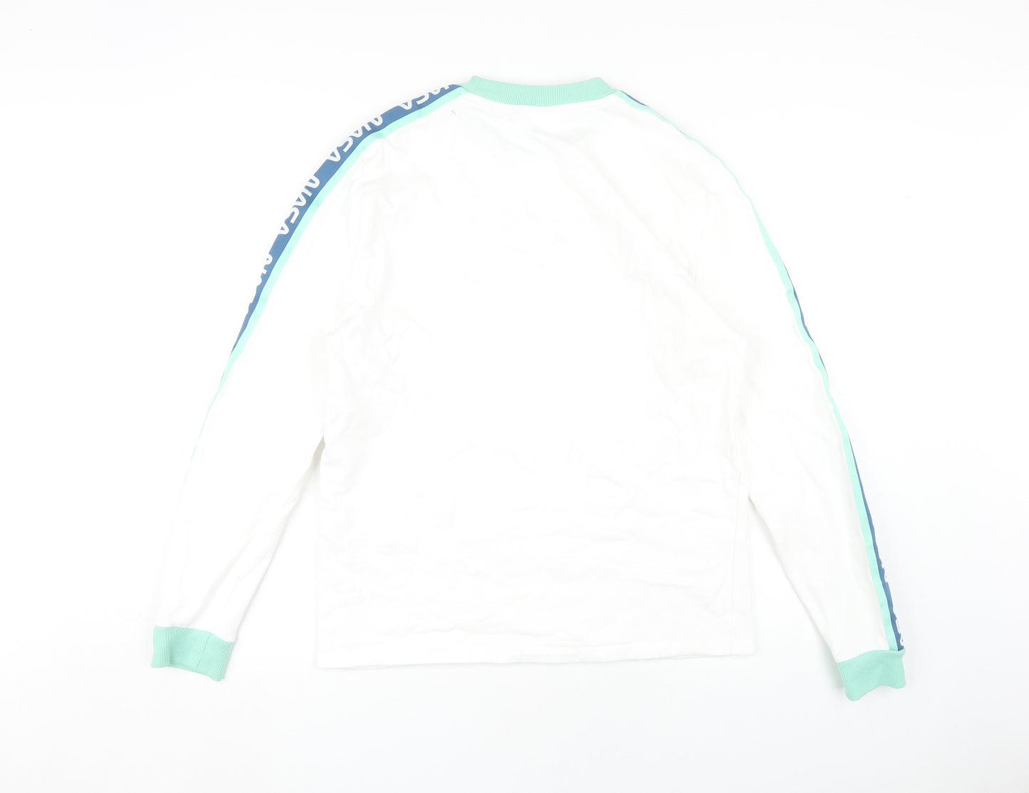 NASA Unisex White Pullover Sweatshirt S