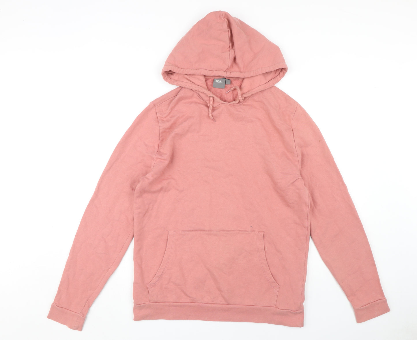 ASOS Men’s Pink Pullover Hoodie Size S