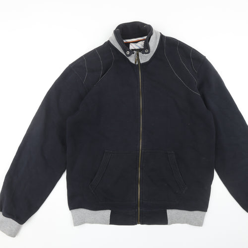 Dunnes Men's Black Full Zip Sweatshirt - Large