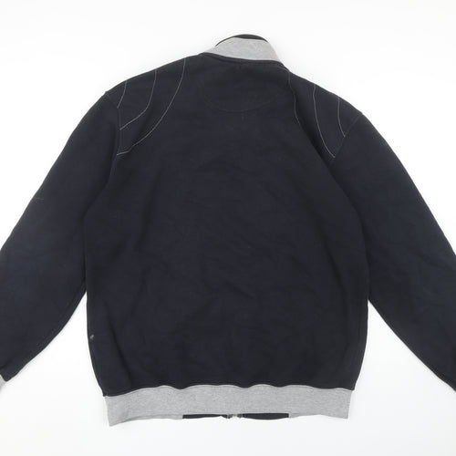 Dunnes Men's Black Full Zip Sweatshirt - Large