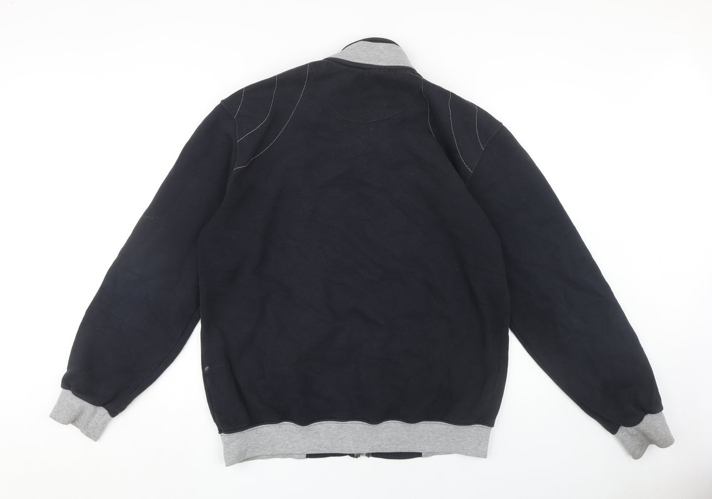 Dunnes Men's Black Full Zip Sweatshirt - Large