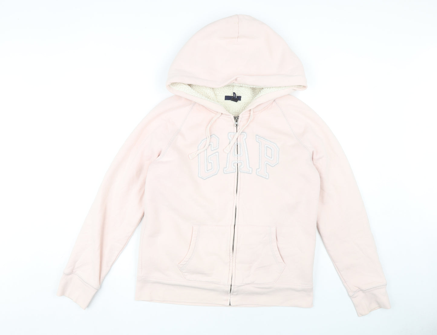 Gap Women's Pink Full Zip Hoodie Size L Casual