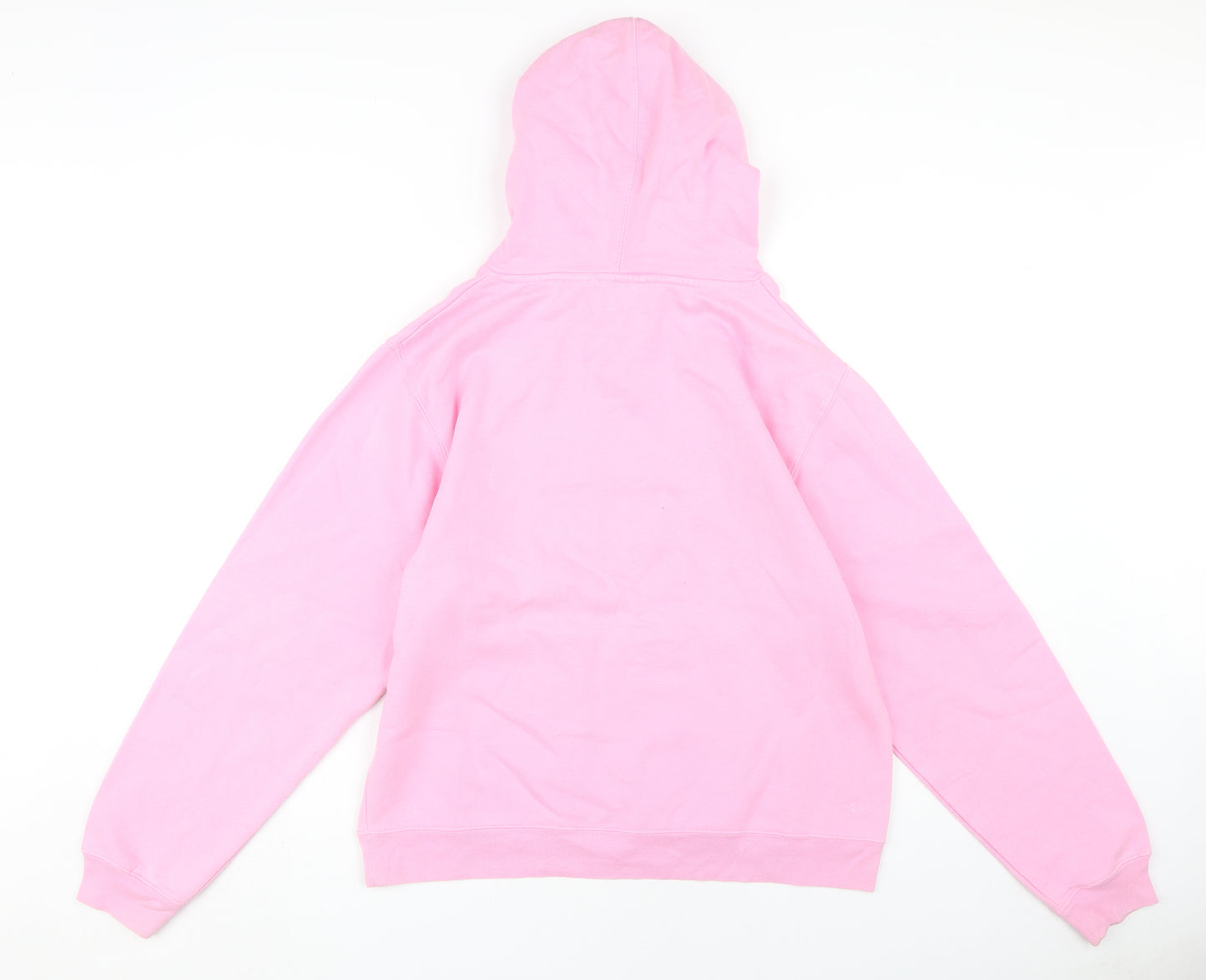 Genuine Stuff Unisex Pink XL Pullover College Hoodie